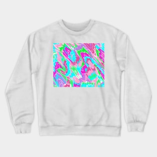 Hot Summer Abstract Crewneck Sweatshirt